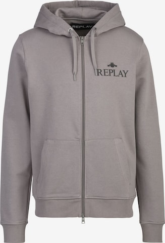 REPLAY Sweatshirt in Grey: front