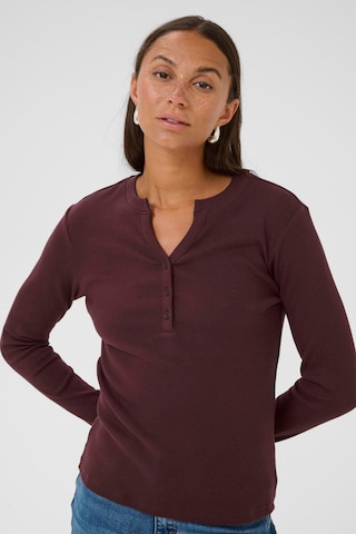 T-shirt 'KAcarla' Kaffe en marron