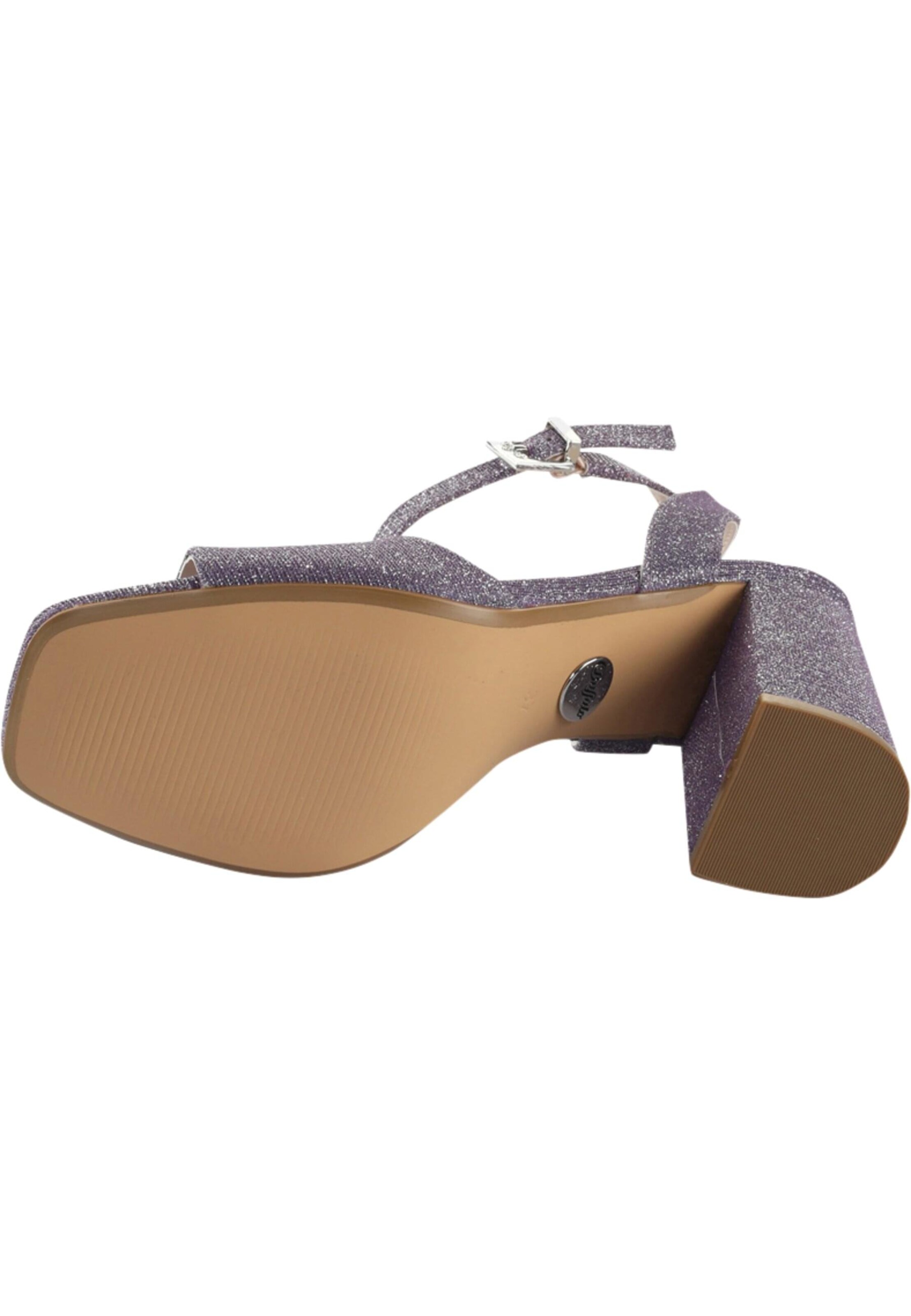 BUFFALO Sandal 'Charlotte Neat' in Purple