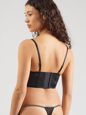 HunkemöllerBustier Grudnjak 'Odette' - crna boja