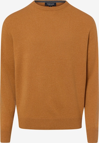 Pull-over Andrew James en orange : devant