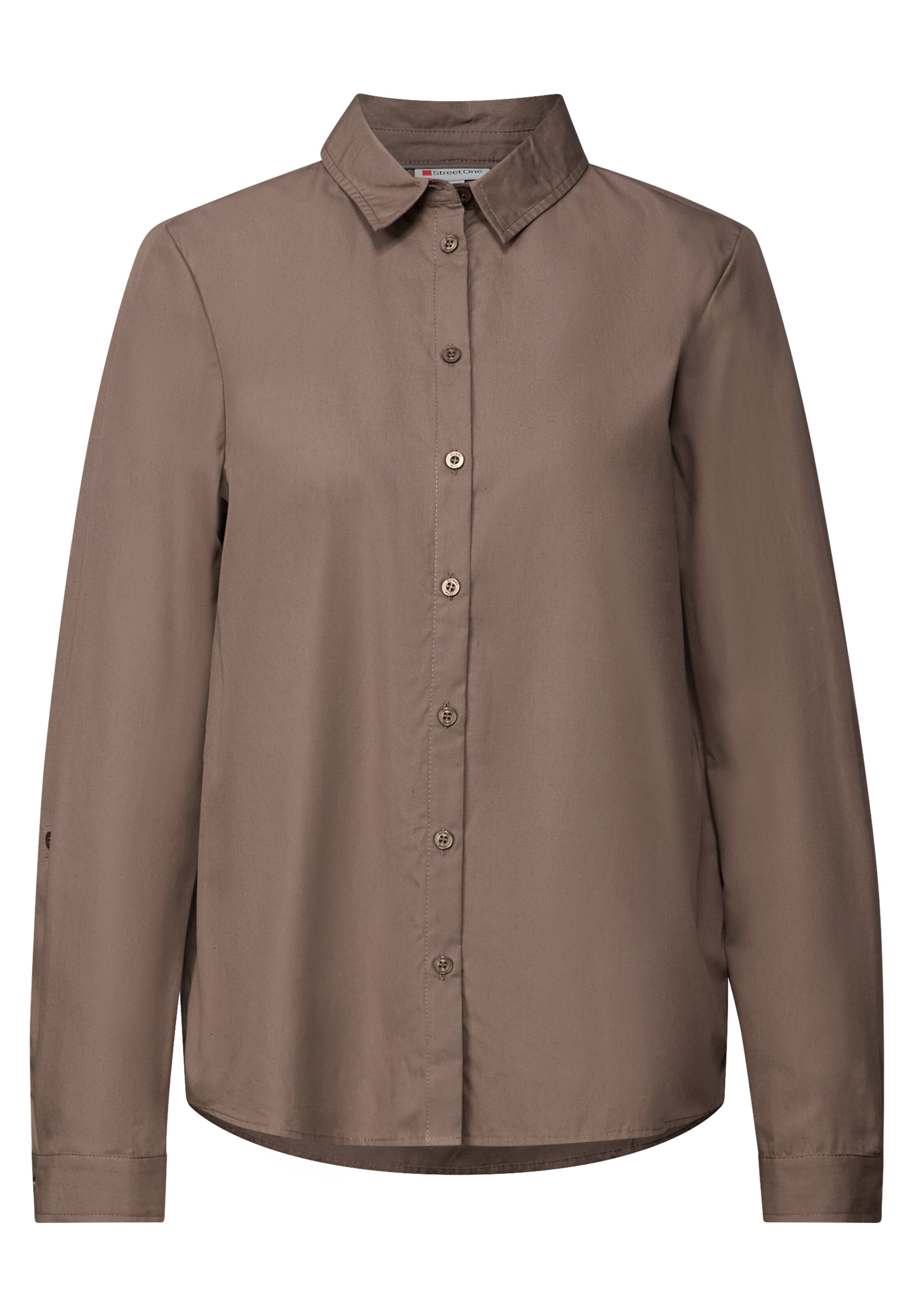 STREET ONE Blouse in Brown: front