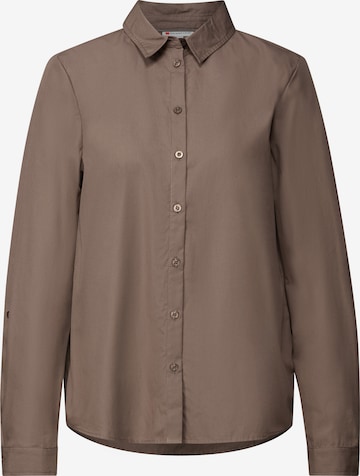 STREET ONE Blouse in Brown: front