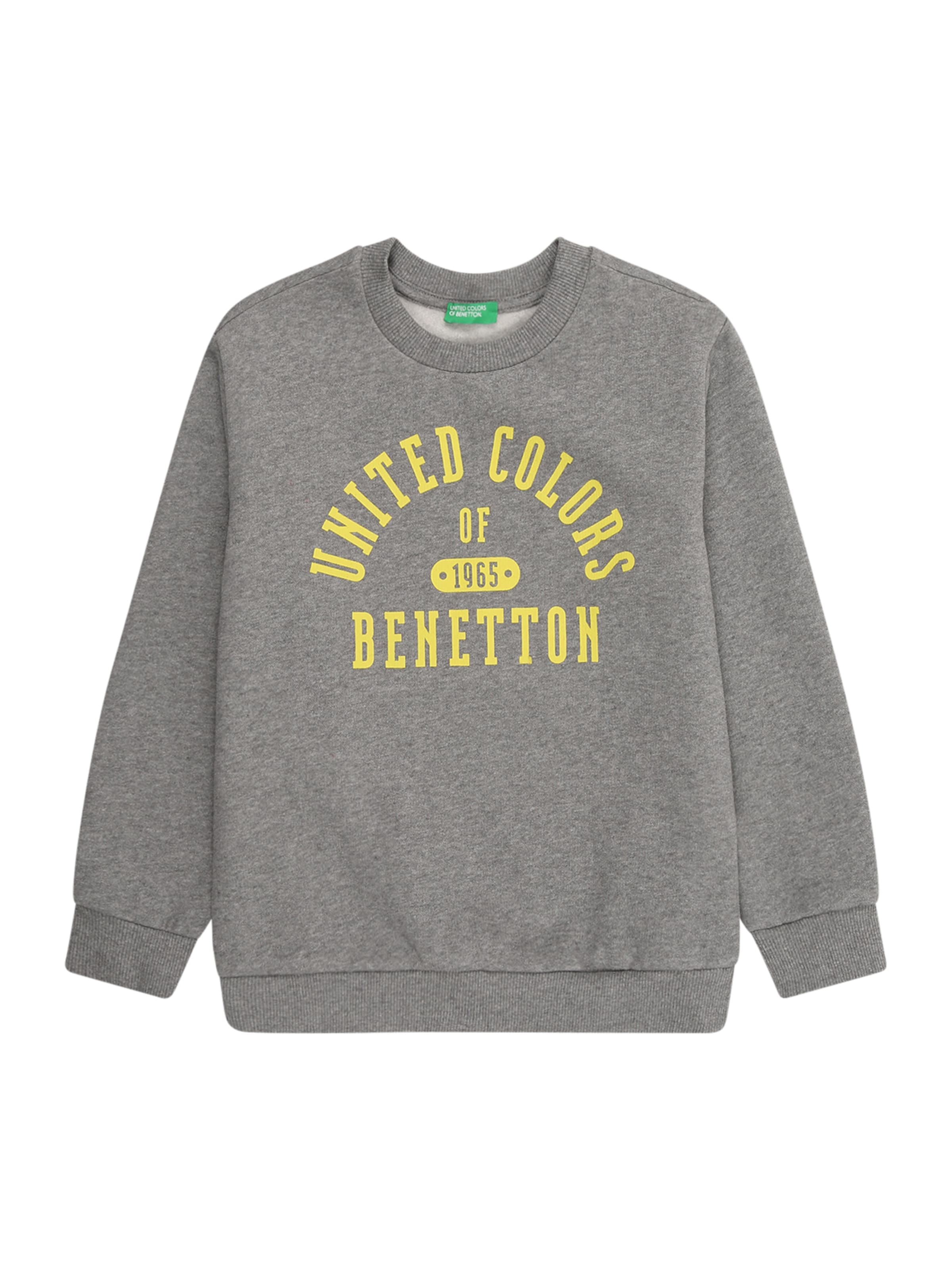 Felpa di UNITED COLORS OF BENETTON in grigio: frontale