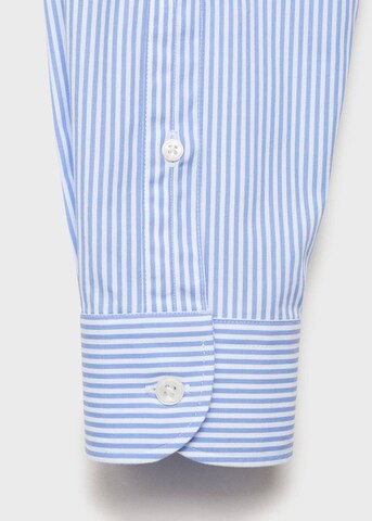 MANGO MAN Regular fit Button Up Shirt 'Playr' in Blue