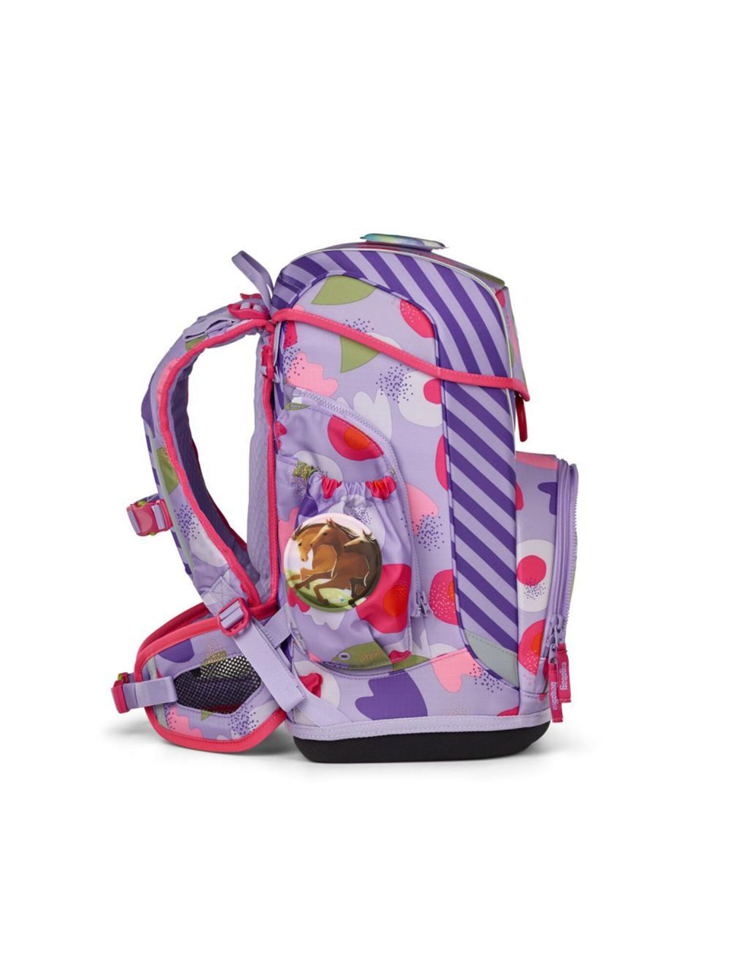 ergobag Backpack 'Cubo Light Schulranzen Set' in Pink