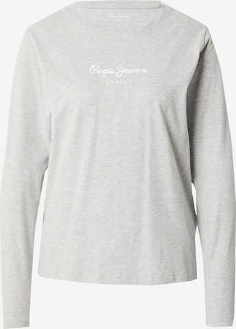 Pepe Jeans - Camiseta 'WENDYS' en gris: frente