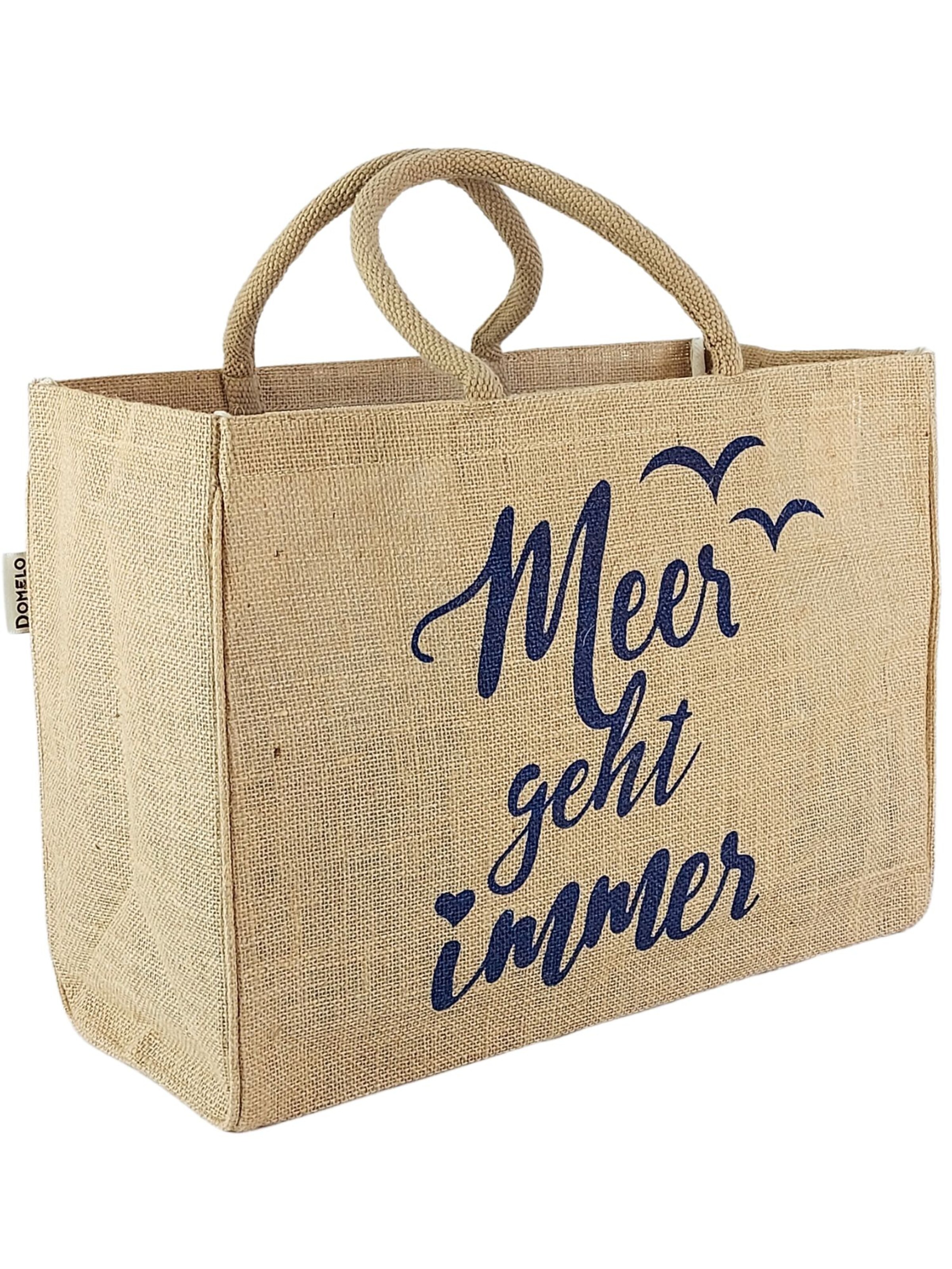 DOMELO Beach Bag 'Domelo' in Beige