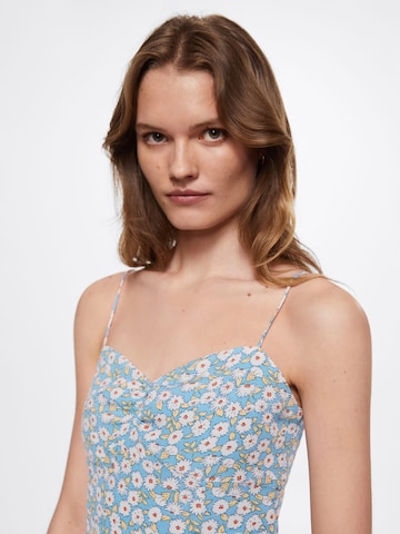 MANGO Summer Dress 'Amelia' in Blue