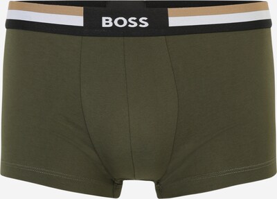 BOSS Boksershorts 'Motion' i beige / khaki / sort / hvid, Produktvisning