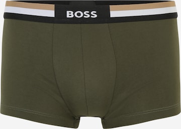 BOSS Orange Boxer shorts 'Motion' in Green: front