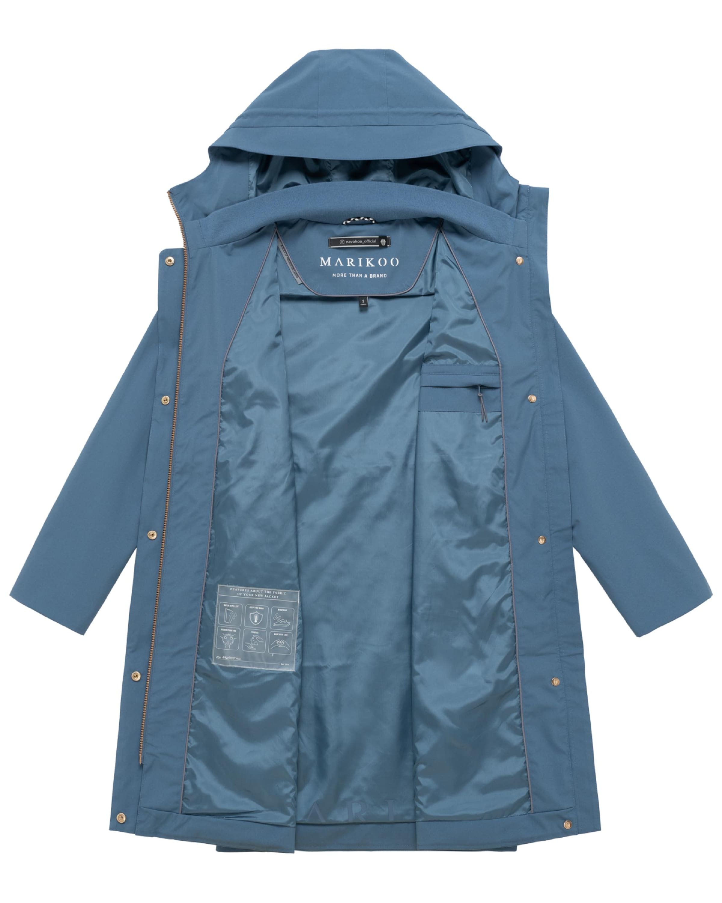 Parka mi-saison 'Zilandaa 16' MARIKOO en bleu