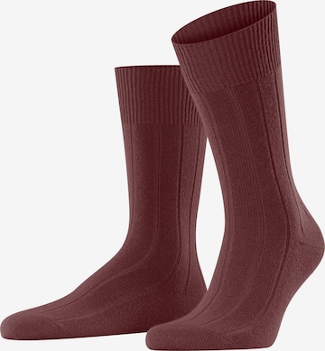 FALKE Socks 'Lhasa Rib' in Red: front