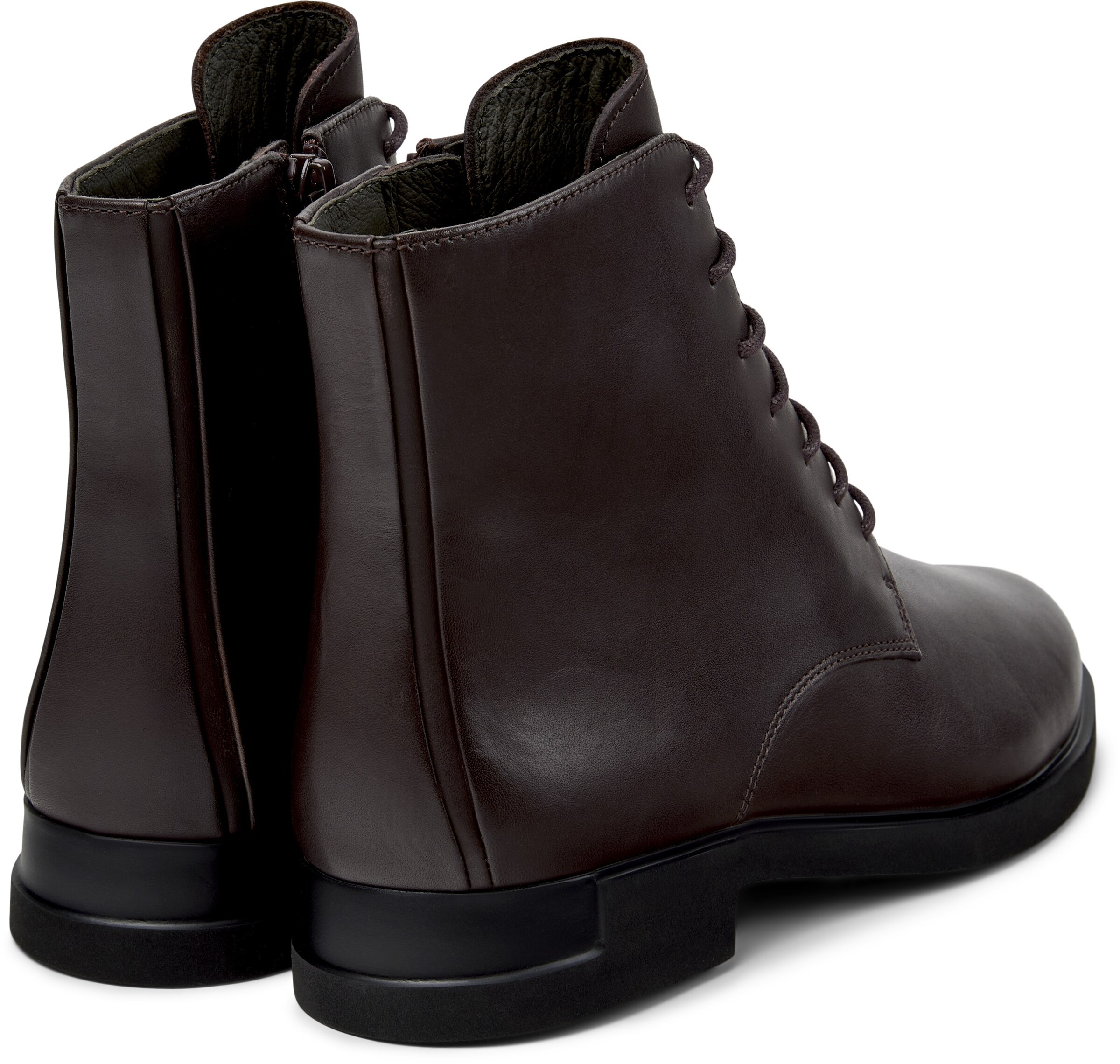 CAMPER - Botas pelo tornozelo 'Iman' em castanho