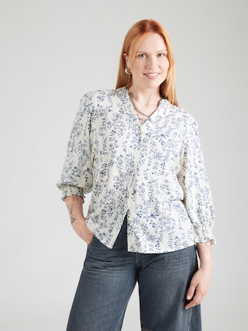 ONLY Carmakoma - Blusa 'CARRAYA' en beige: frente