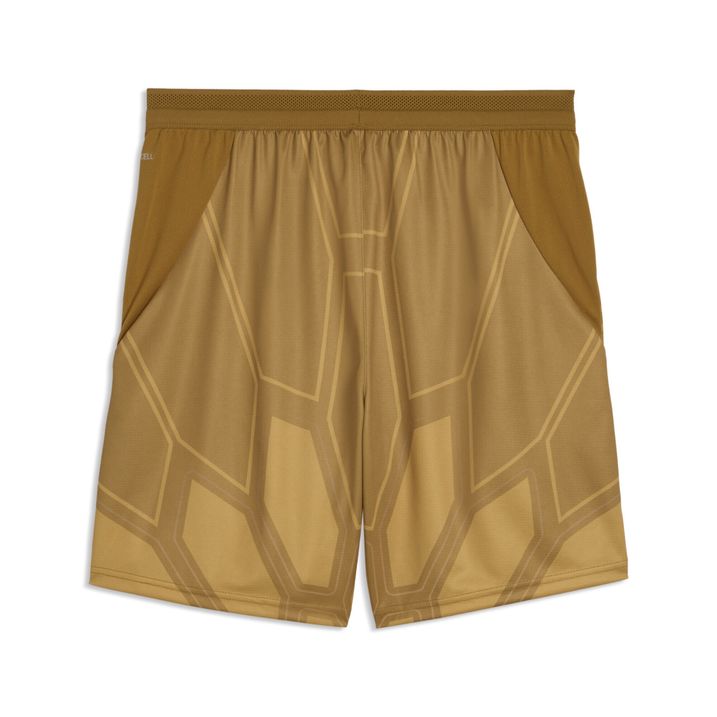 PUMA Regular Sportbroek in Geel