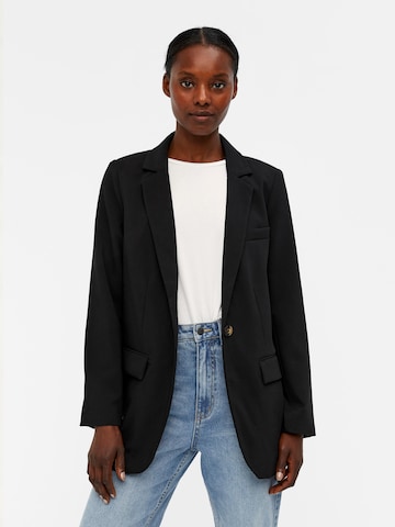 OBJECT - Blazer 'Sigrid' en negro: frente