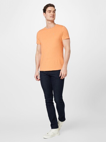 Tommy Jeans T-Shirt 'JASPE' in Orange