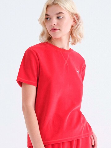 Rockupy Shirt 'Vladimira' in Red