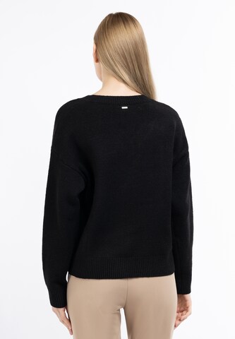 DreiMaster Klassik Sweater 'Zitha' in Black