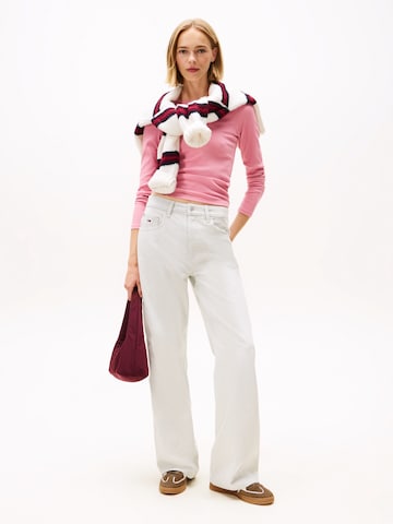 Tommy Jeans - Camisa 'ESSENTIAL' em rosa