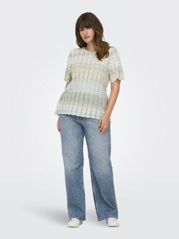 ONLY Carmakoma Trui in Blauw