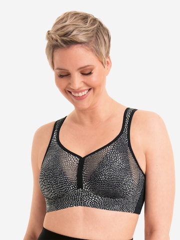 ANITA Bralette Bra 'Air Control mit Delta Pad Sport' in Grey