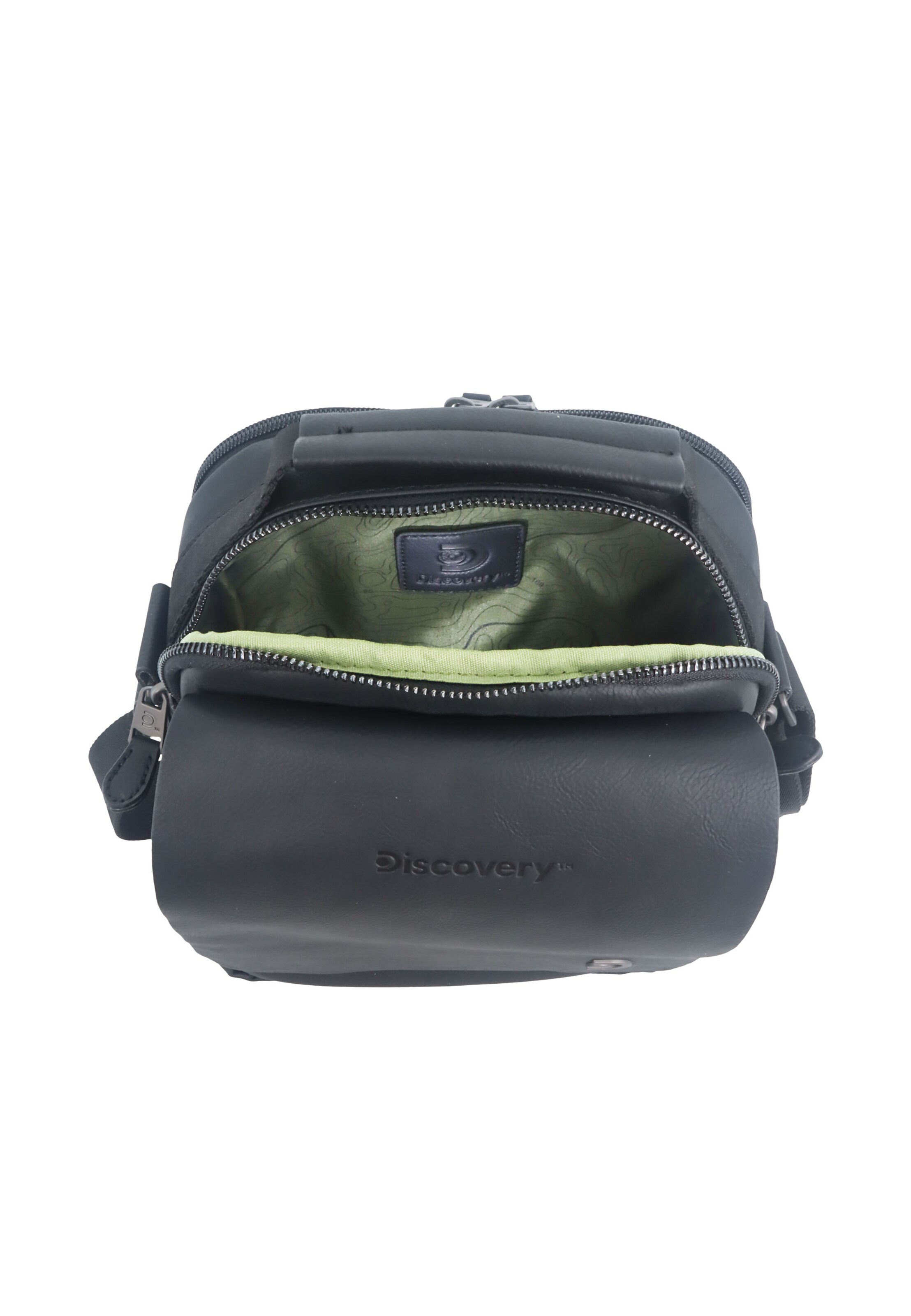 Discovery Schultertasche 'Heritage' in Schwarz