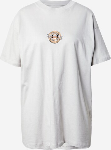 Cotton On - Camiseta talla grande en blanco: frente