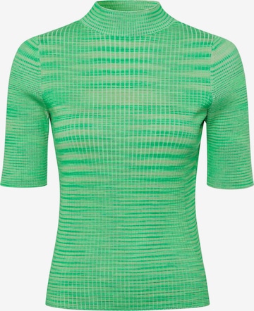 Pullover di zero in verde: frontale