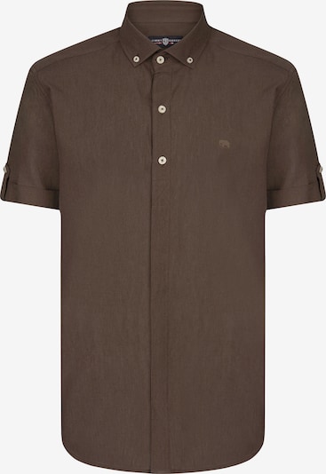 Marškiniai iš Jimmy Sanders, spalva – tamsiai ruda, Prekių apžvalga