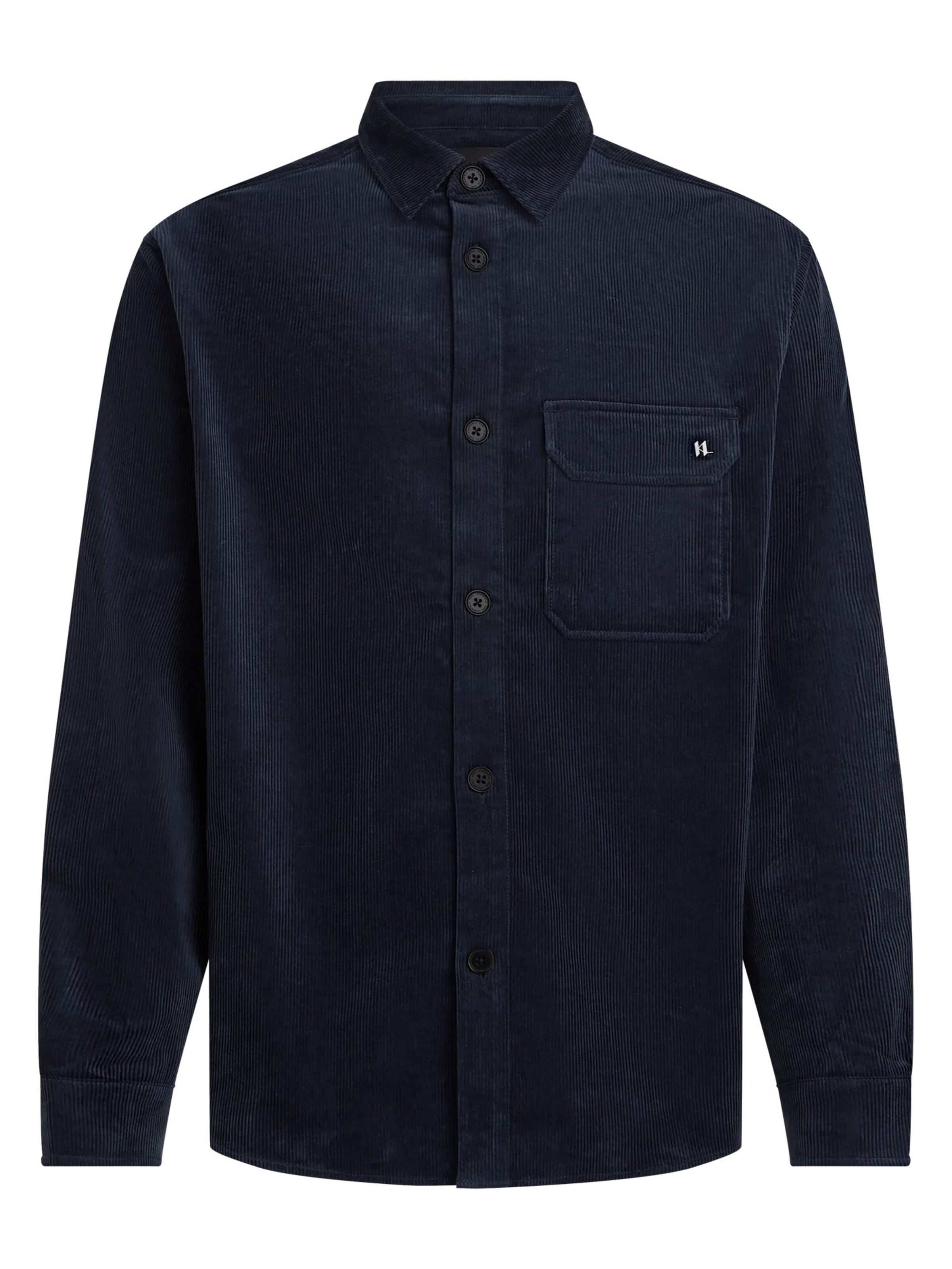 Comfort fit Camicia di Karl Lagerfeld in blu: frontale