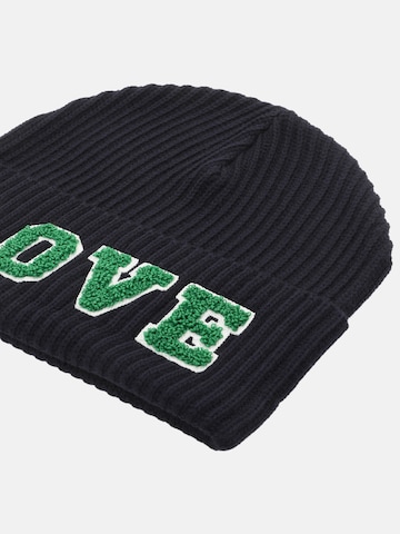 Bonnet 'INE' salzhaut en bleu