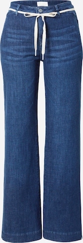 Dawn Wide Leg Jeans in Blau: predná strana