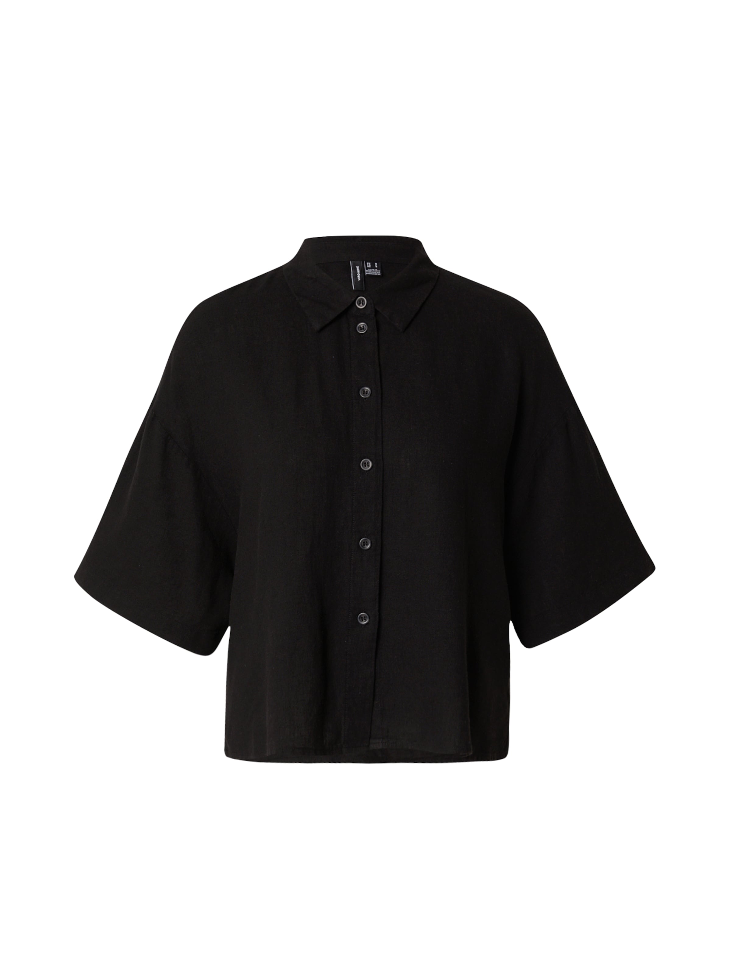 VERO MODA Μπλούζα 'Linn' σε μαύρο: μπροστά