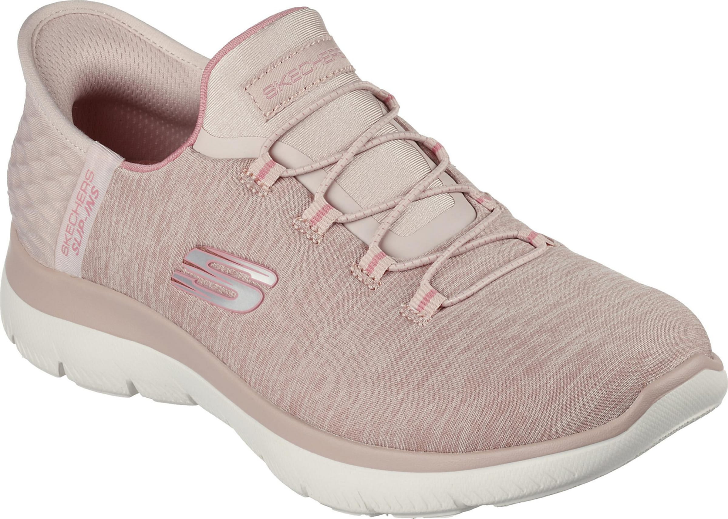 SKECHERS Slip On 'Summits' in Pink: Vorderseite