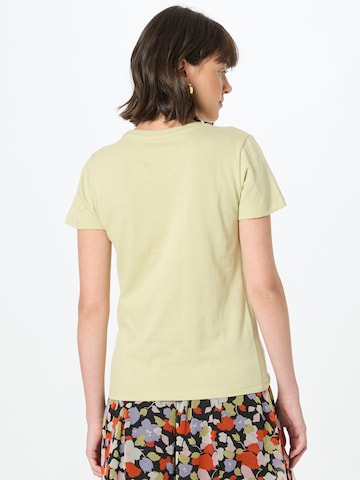 T-shirt 'ROSA' KnowledgeCotton Apparel en vert