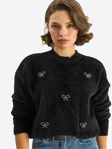 Pull-over Bianco Lucci en noir