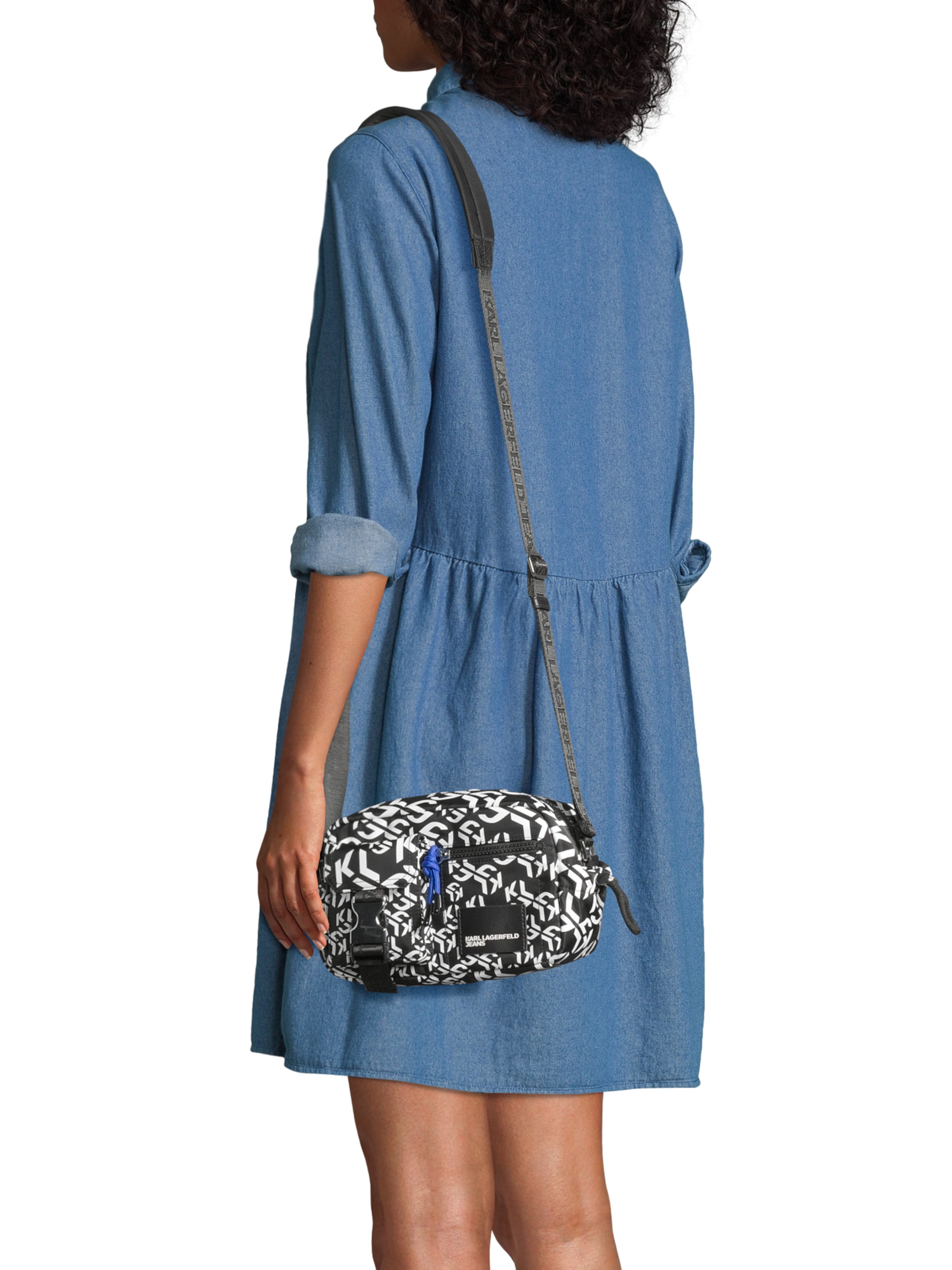 Karl Lagerfeld Skuldertaske i sort
