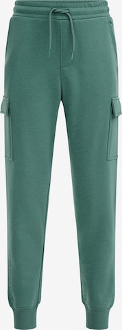 WE Fashion - Pantalón en verde: frente