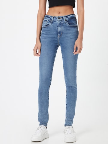 Skinny Jeans '721™ High Rise Skinny' di LEVI'S ® in blu: frontale