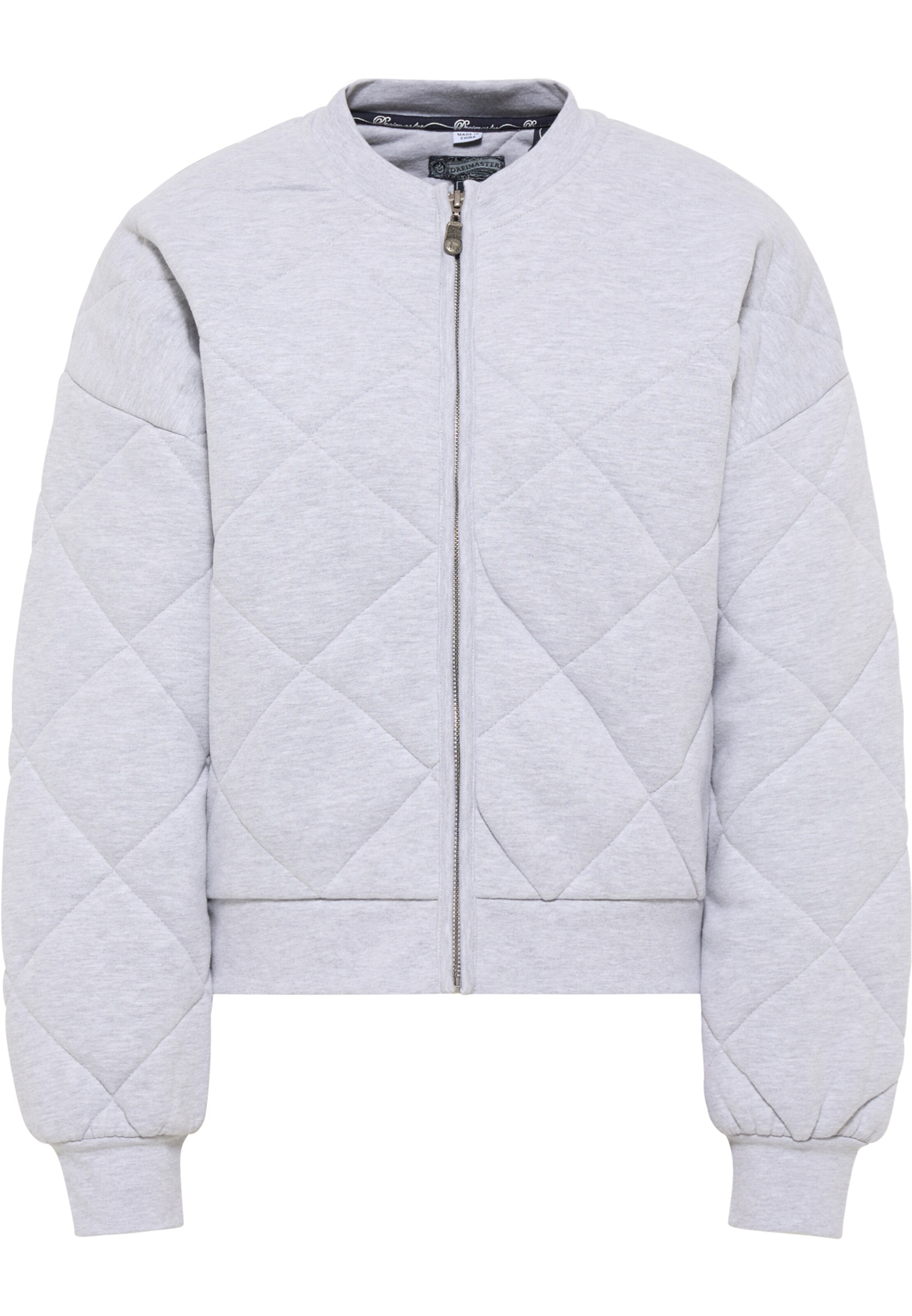 DreiMaster Vintage - Casaco em moletão em cinzento: frente