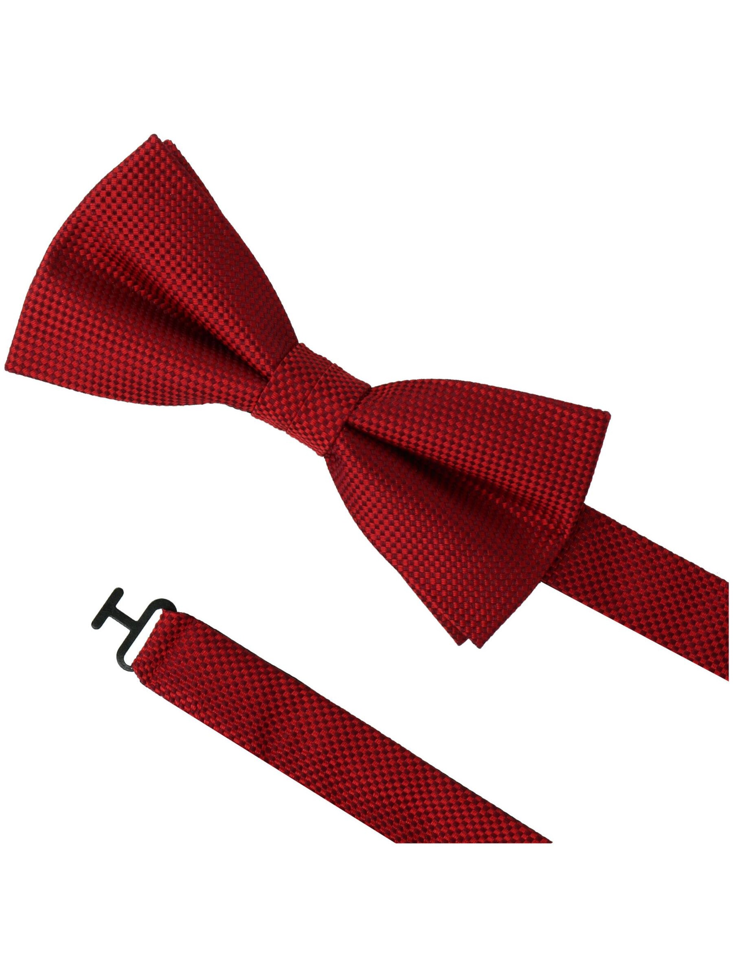 WILLEN Bow Tie 'Oxford' in One size in Red, Item view