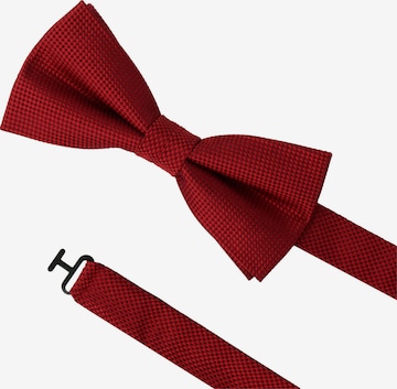 WILLEN Bow Tie 'Oxford' in Red: front