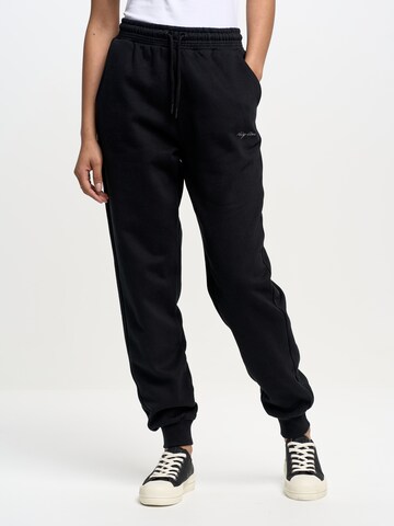 BIG STAR Tapered Broek 'FOXIE' in Zwart: voorkant