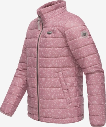 Ragwear Performance Jacket 'Yarca Bloom' in Pink