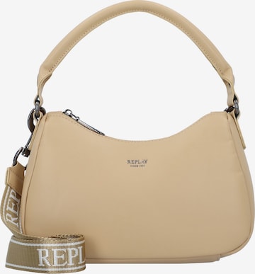 Sacs à main REPLAY en beige : devant