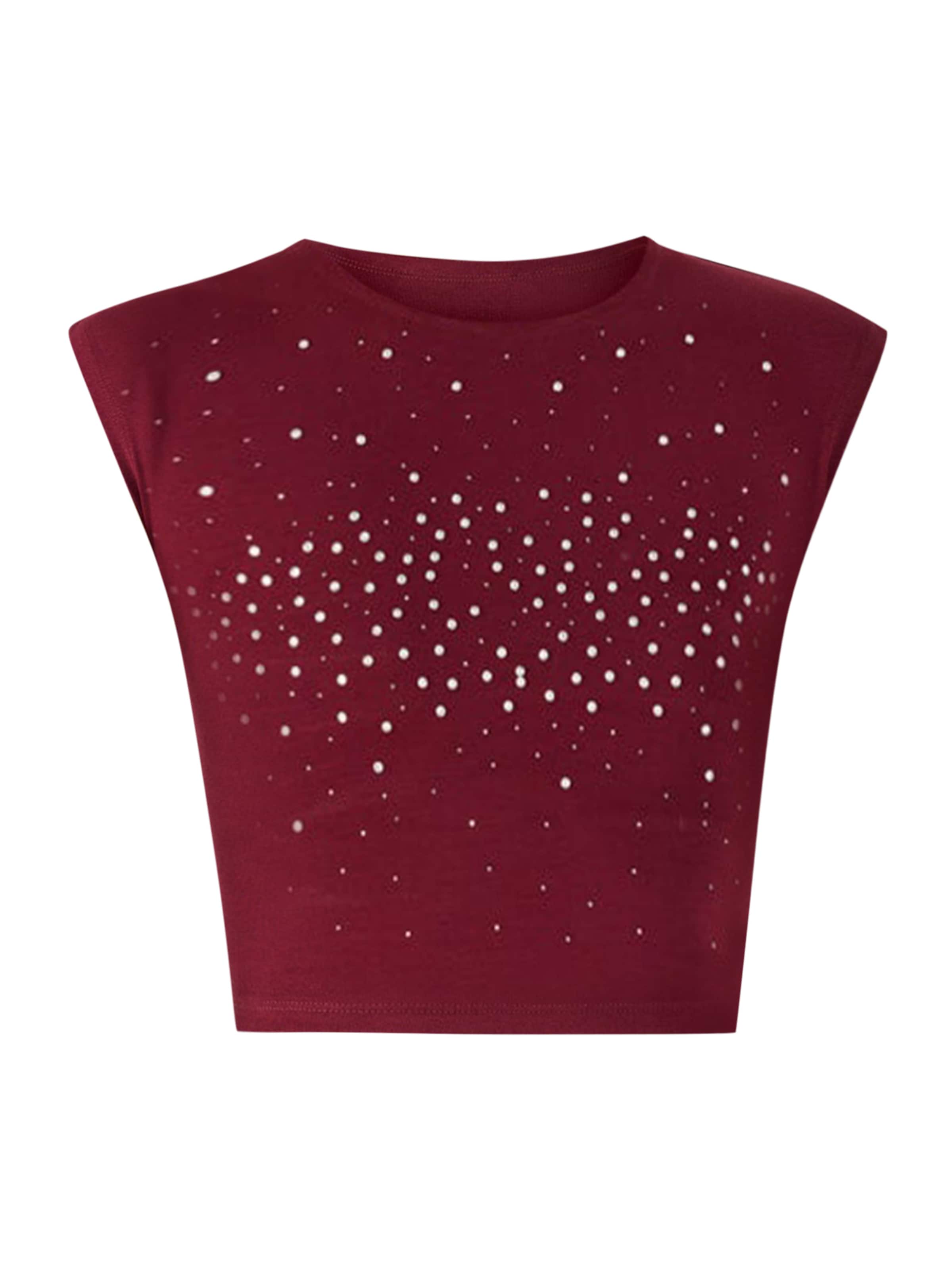 Haut No Matter What en rouge : devant