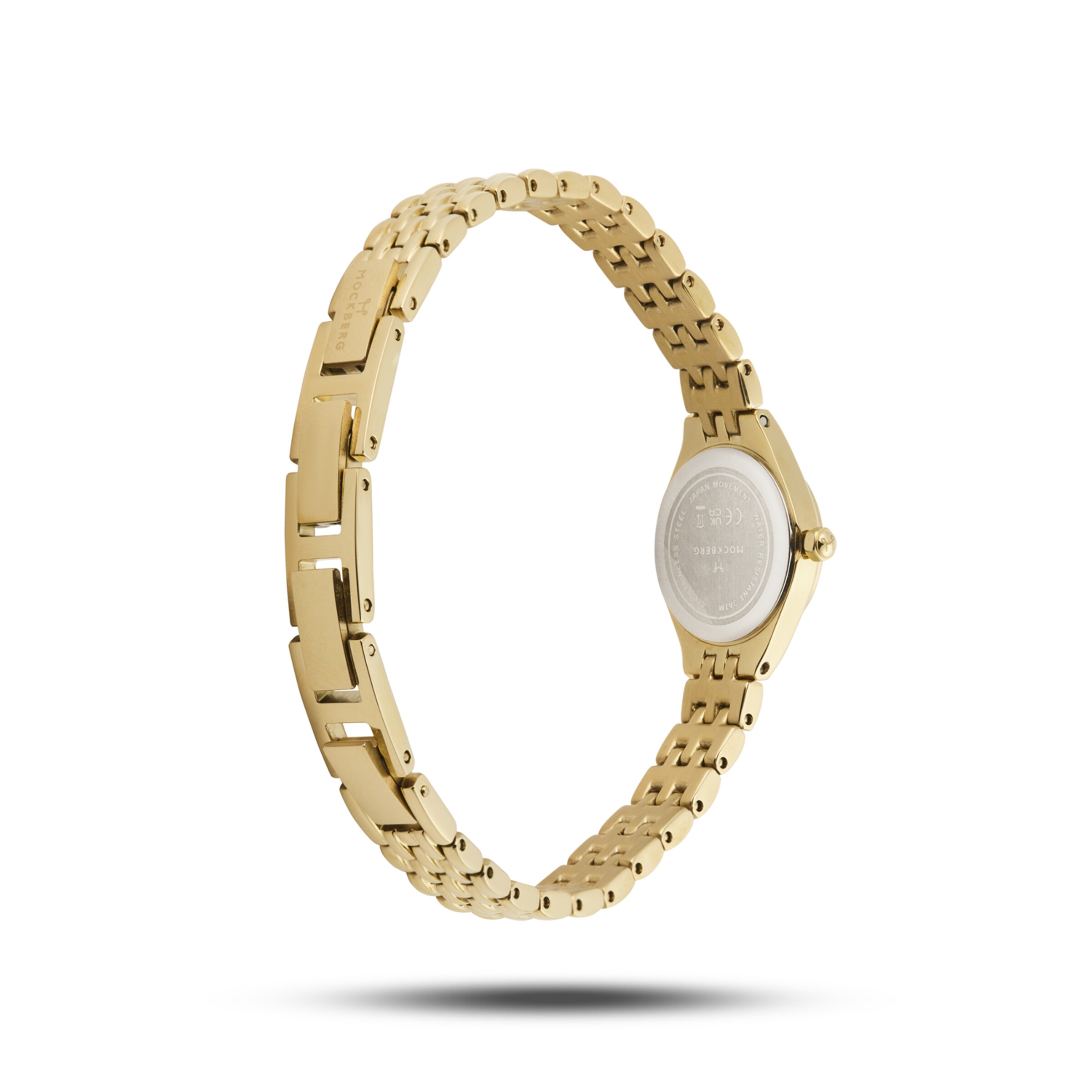 Mockberg Uhr in Gold