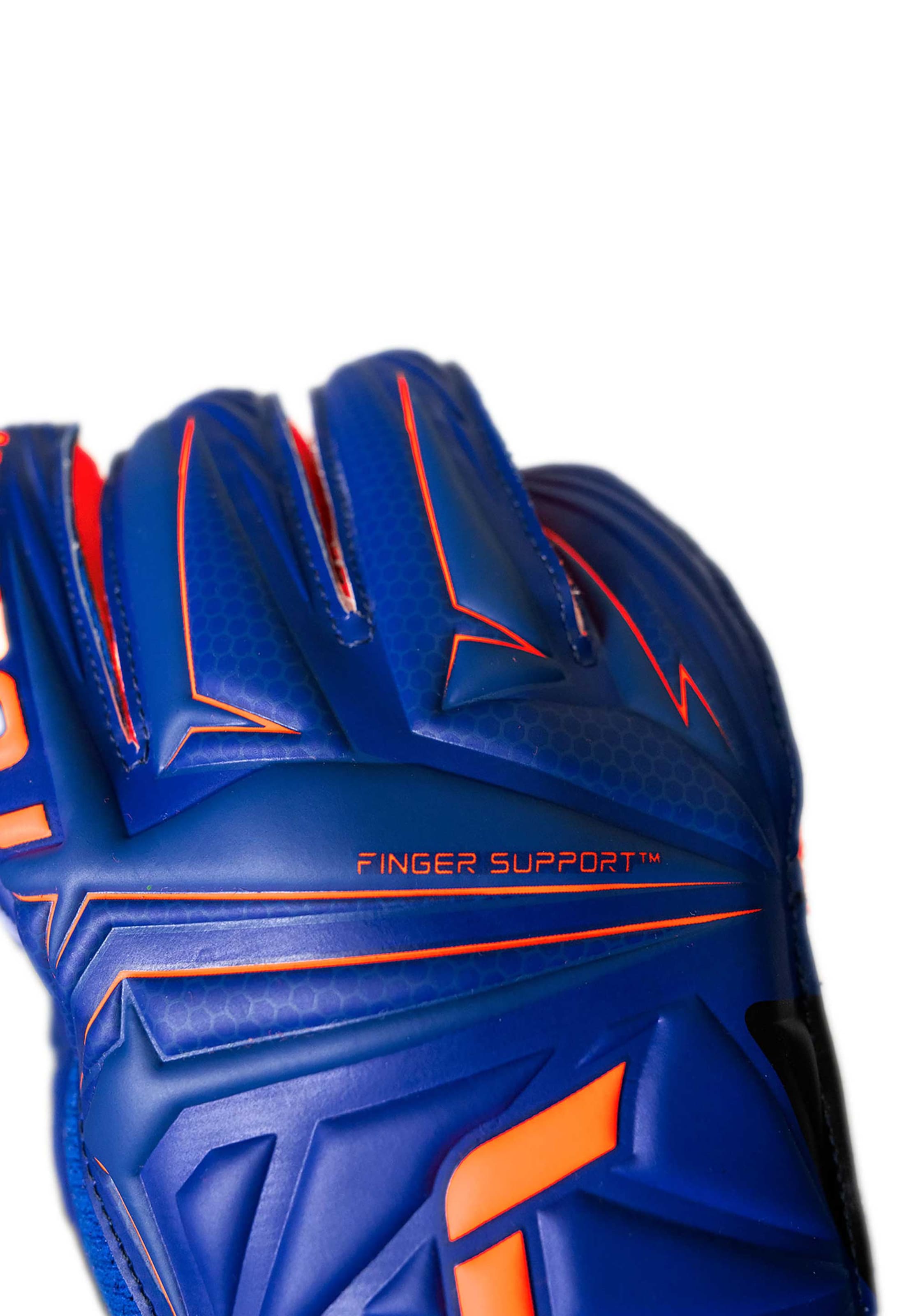 REUSCH Sporthandschoenen 'Attrakt Infinity Finger Support' in Blauw